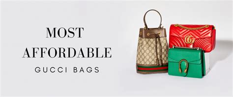 cheapest thing gucci has|most affordable Gucci bag.